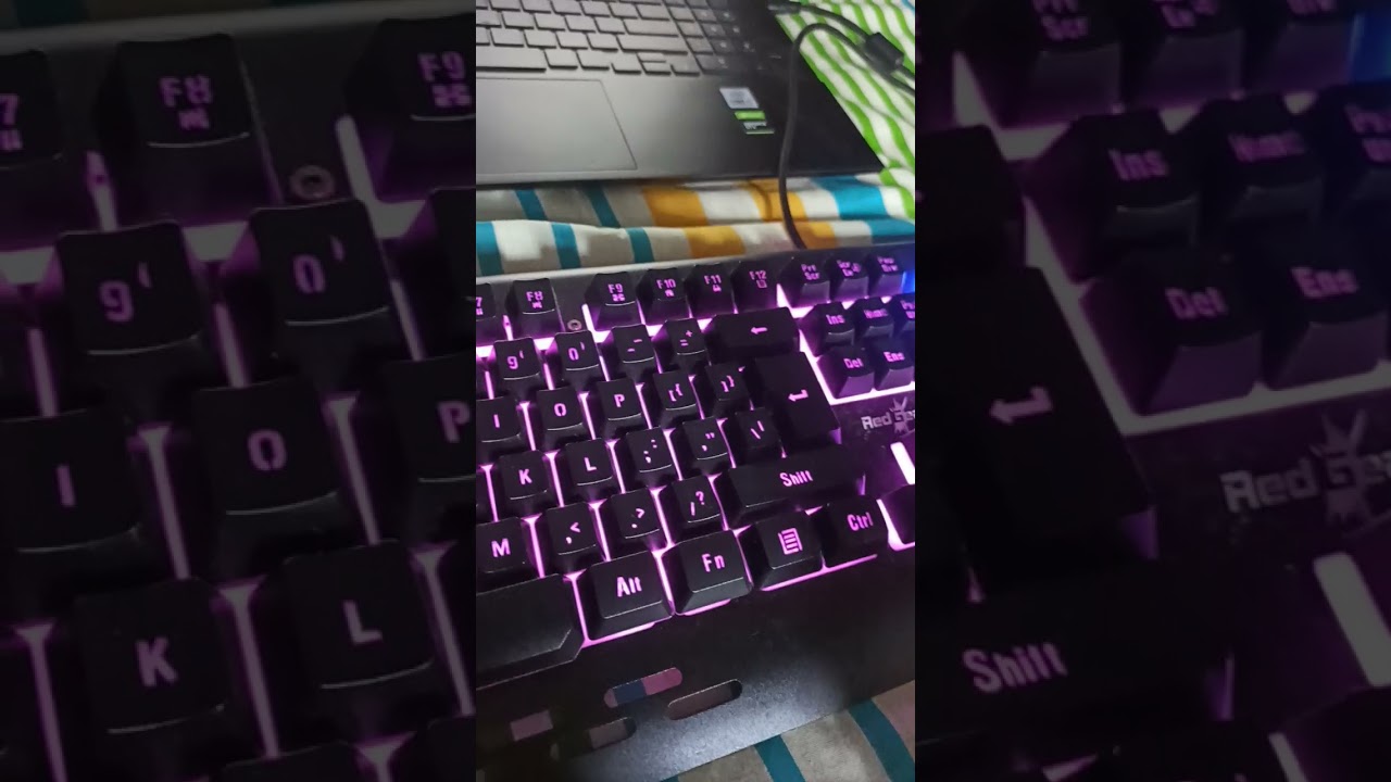 How to change lights on ur Red Gear Gaming Keyboard???