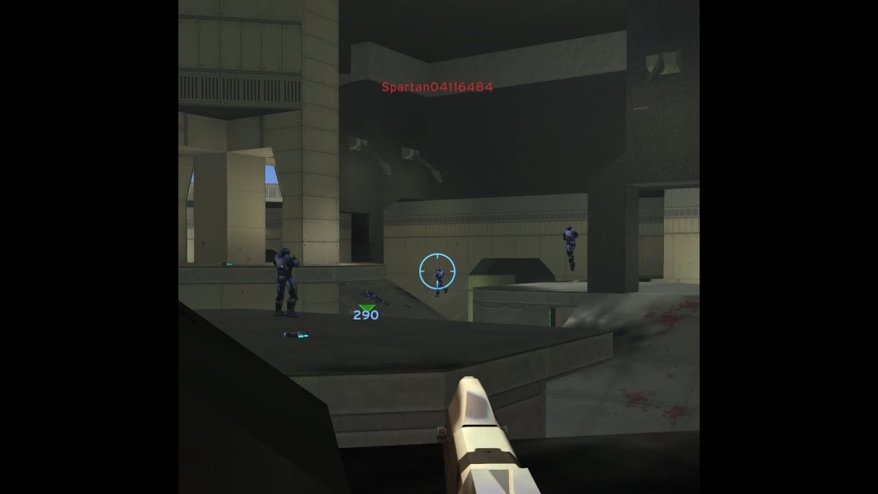 Halo 1 4v4 - CTF на уровне сложности 