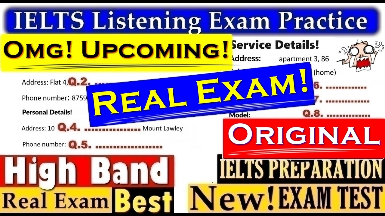 IELTS LISTENING PRACTICE TEST 2026 WITH ANSWERS | 20.08.2026