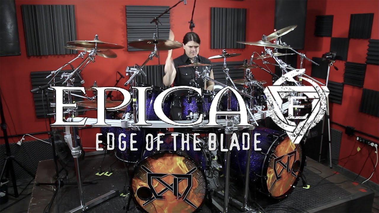 EDGE OF THE BLADE - Epica | Drumcover by Adrián Berna
