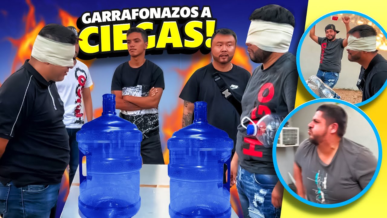 RETO A CIEGAS 👀 | Gordo Peruci se da en los 🥚🥚🤣