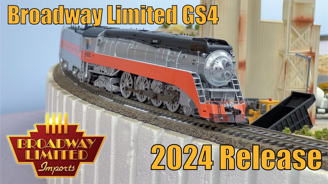 Broadway Limited HO Scale 4-8-4 GS4 Paragon 4 Review