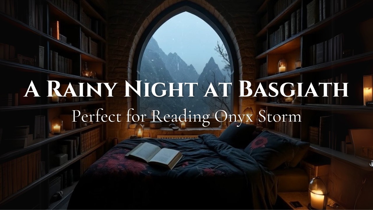 a night in basgiath war college | fourth wing ambience & romantasy music