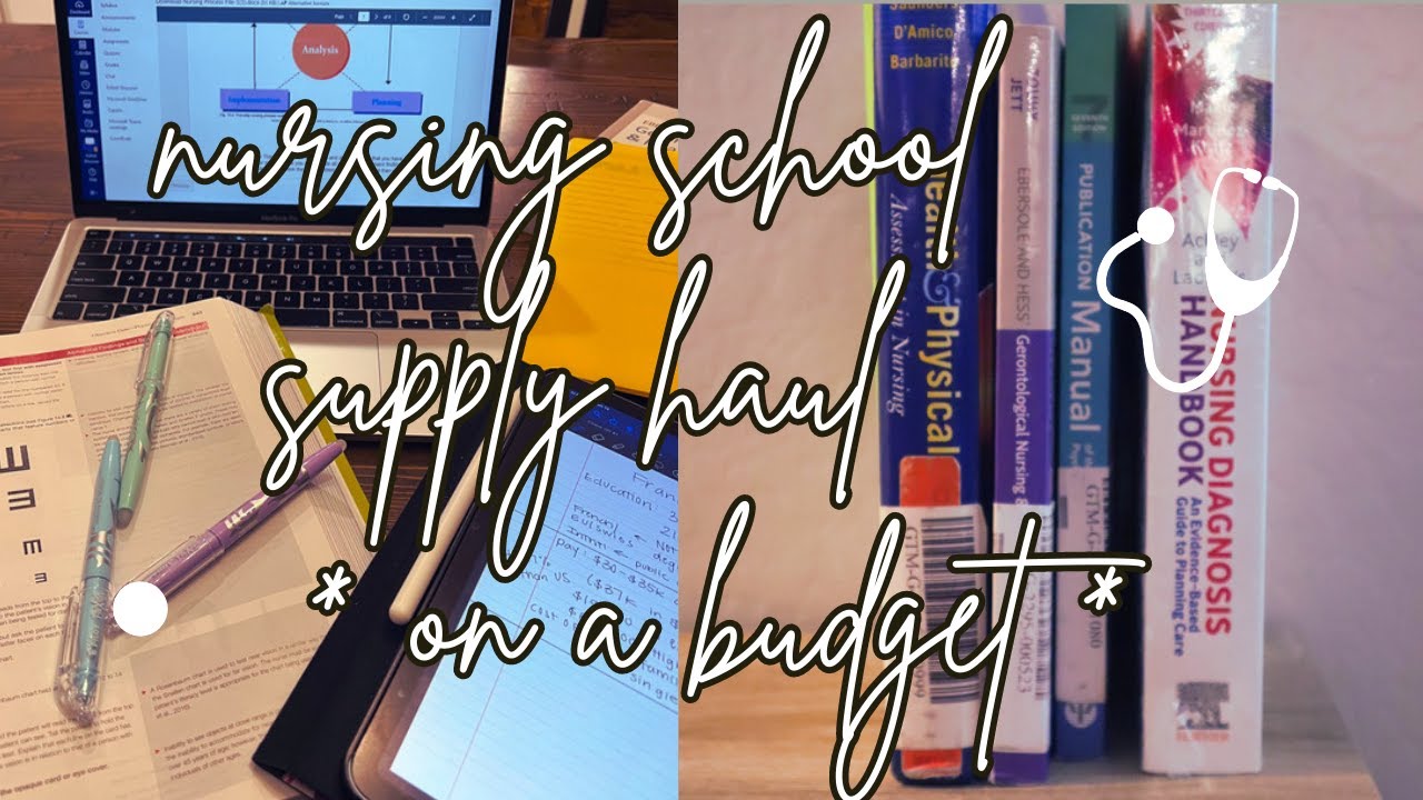 BUDGET FRIENDLY NURSING SCHOOL SUPPLIES 2023 / NURSING SCHOOL SUPPLY HAUL 2023