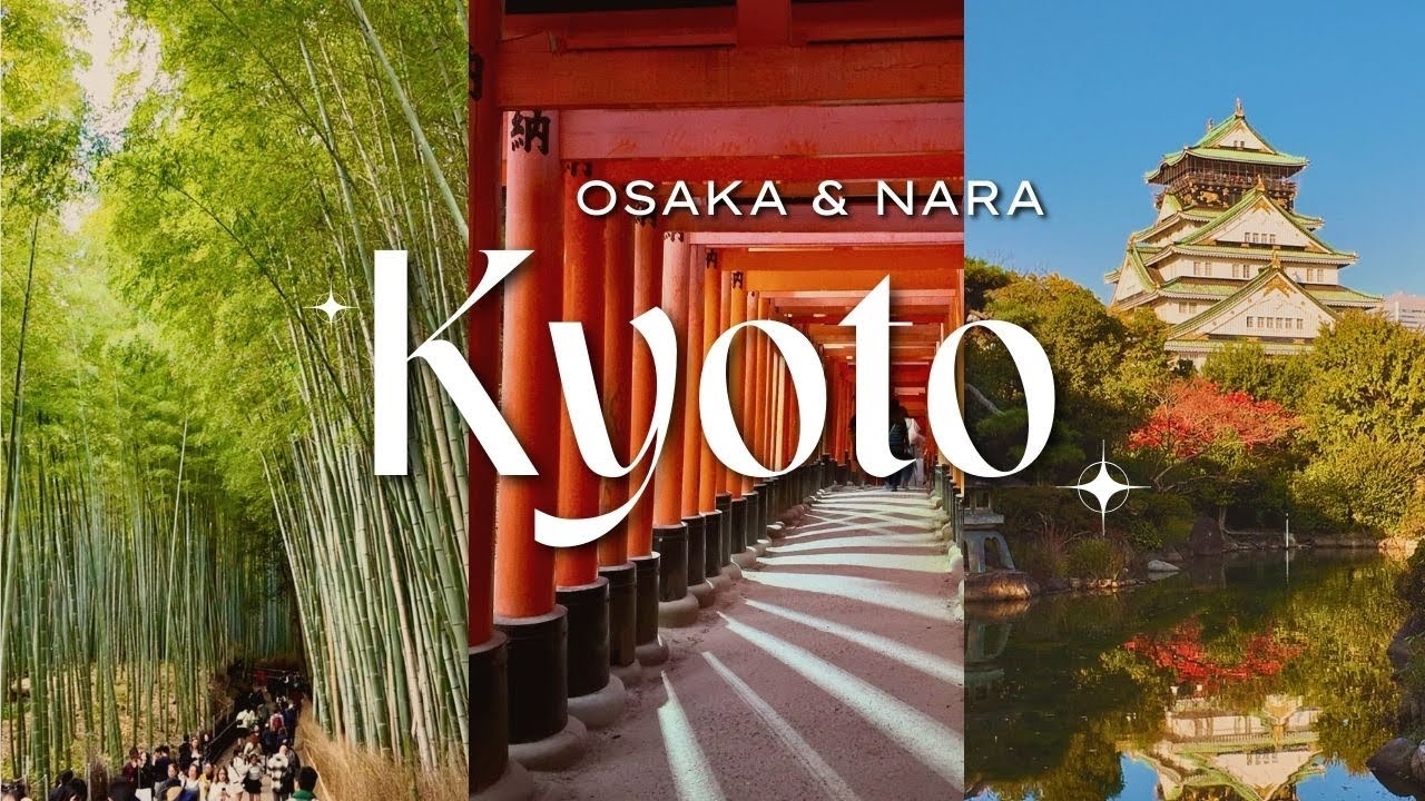 7 Days in Japan 🇯🇵 | Kyoto, Osaka, Nara & Arashiyama 🍁 Autumn travel vlog
