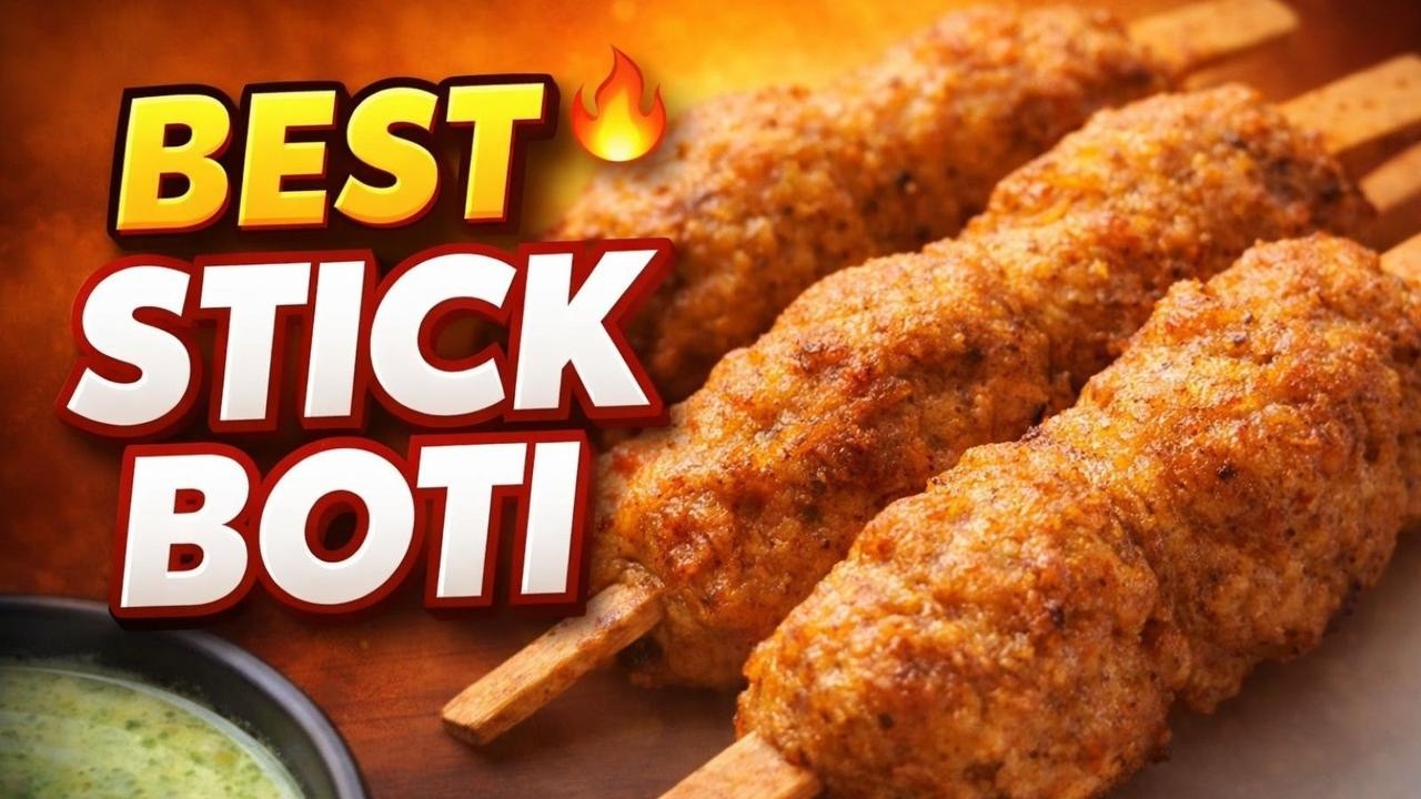 Chicken Stick Boti Recipe  | Ramadan Special Iftar Recipe 2026