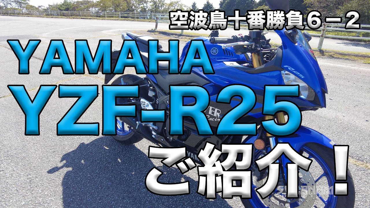 【YAMAHA YZF-R25 （2019）】空波鳥十番勝負レンタルバイクレビュー６－２