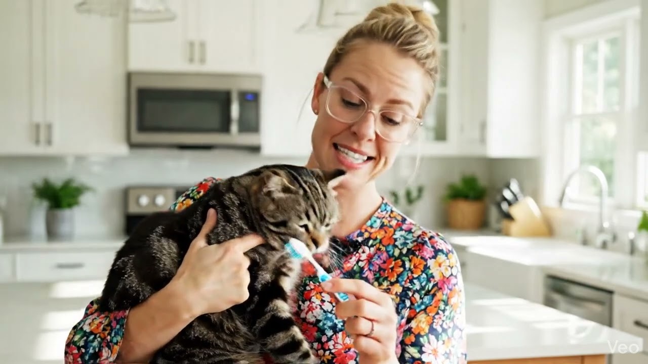“Stress-Free Cat Teeth Brushing 🐱 Oral Care Tips Every Owner Should Know”