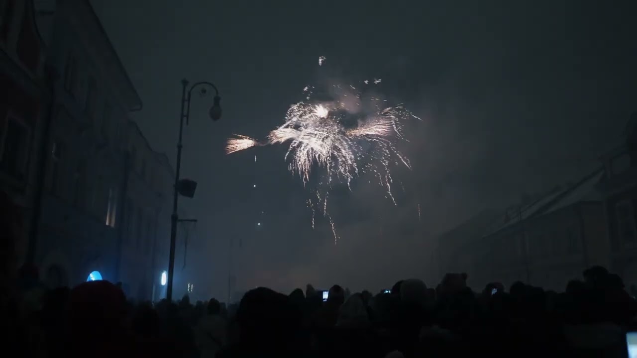 Dětský silvestrovský ohňostroj 31. 12. 2025 Litomyšl