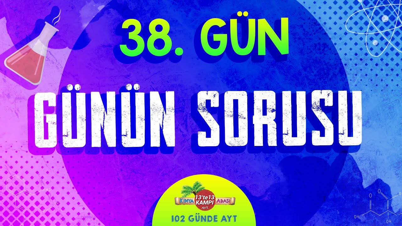 📌38.GÜN | Sıvı Çözeltiler Bomba Soru💪 Kimya Adası #aytkimya