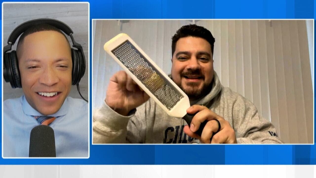 Something Extra: Meet the ‘Cheese Grater Guy’ who went viral at Bears playoff game