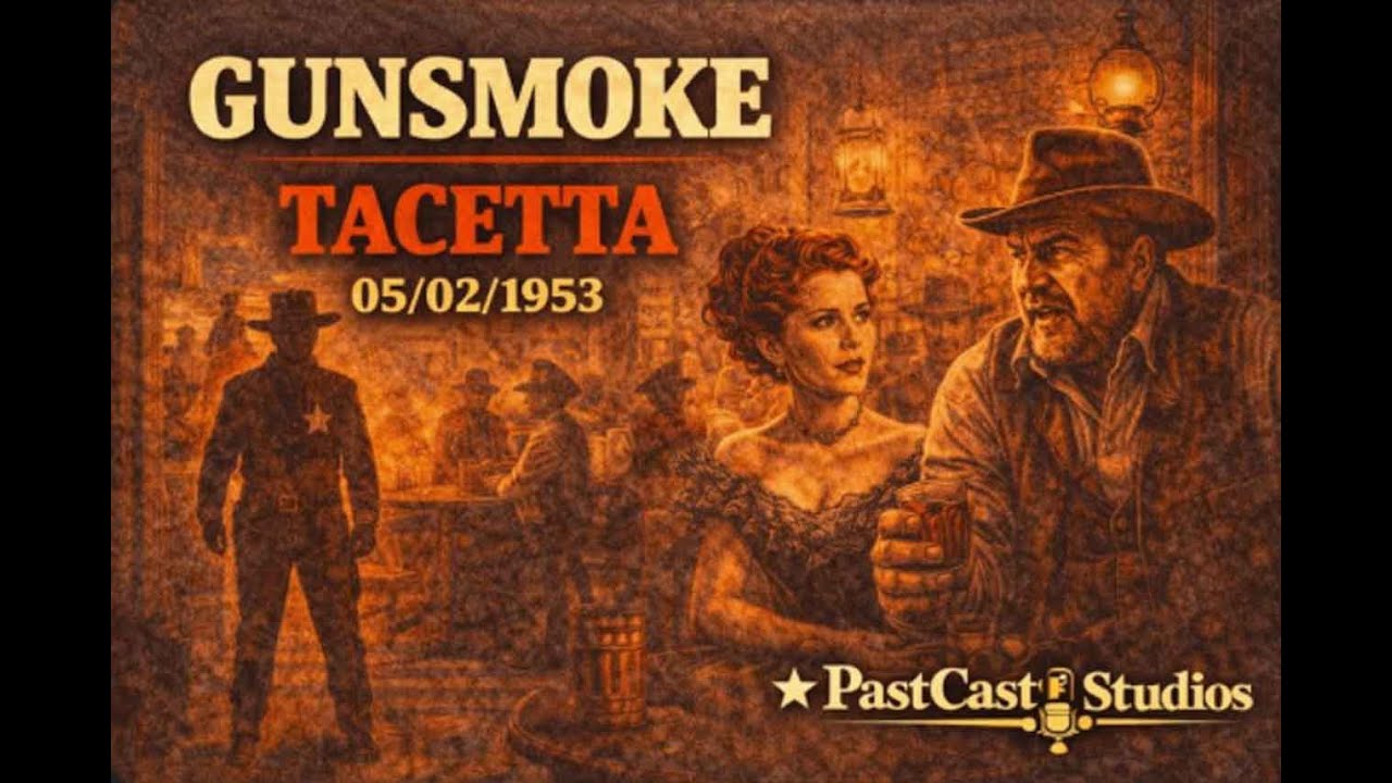 Gunsmoke Radio – “Tacetta” 05:02:1953 | Dance Hall Trouble in Dodge City | Classic OTR Western