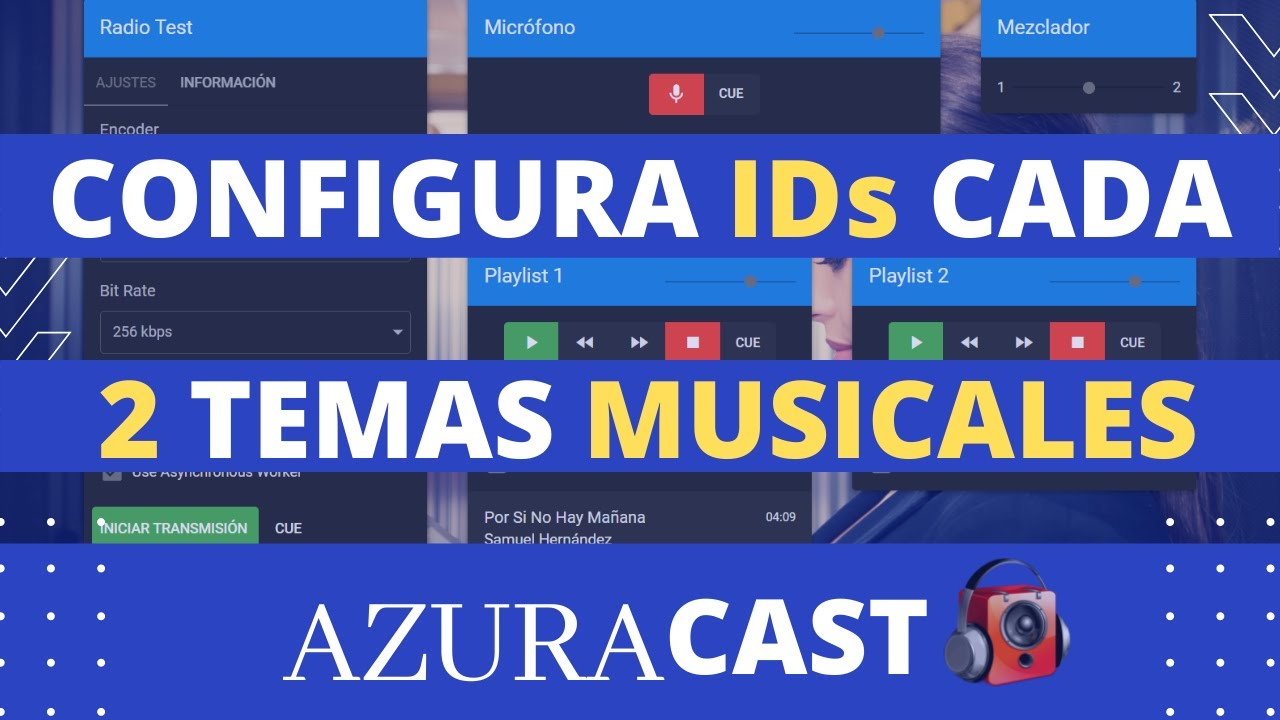 AzuraCast - spots de radio en auto dj ✅