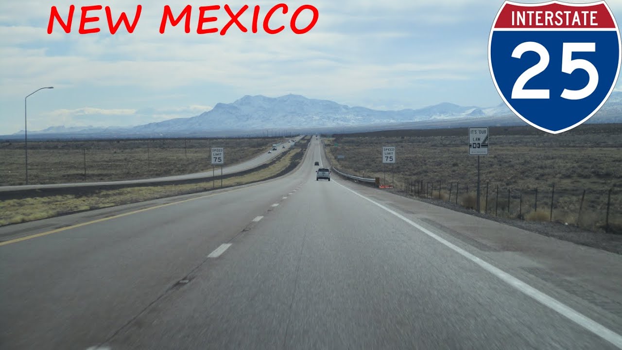Interstate 25 - New Mexico southbound [FULL LENGTH VIDEO]