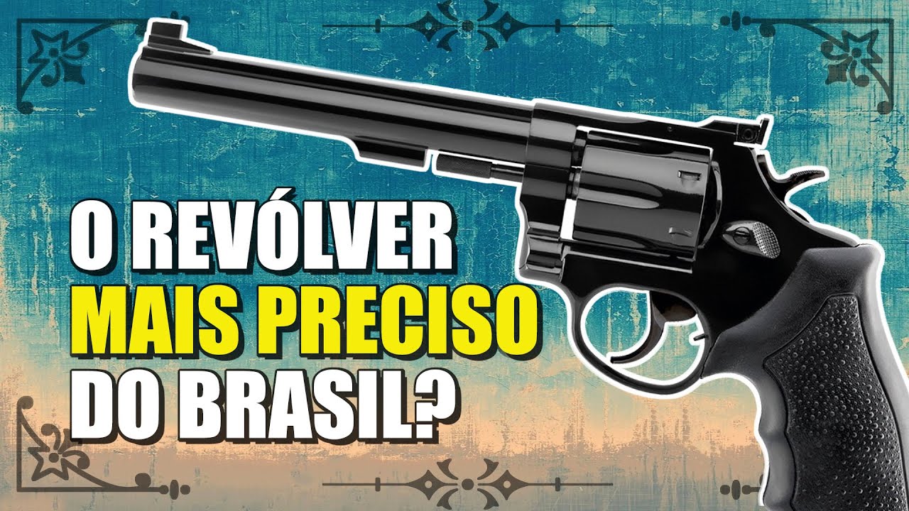 Unboxing Revólver Taurus .22LR RT96ta o mais preciso do Brasil?