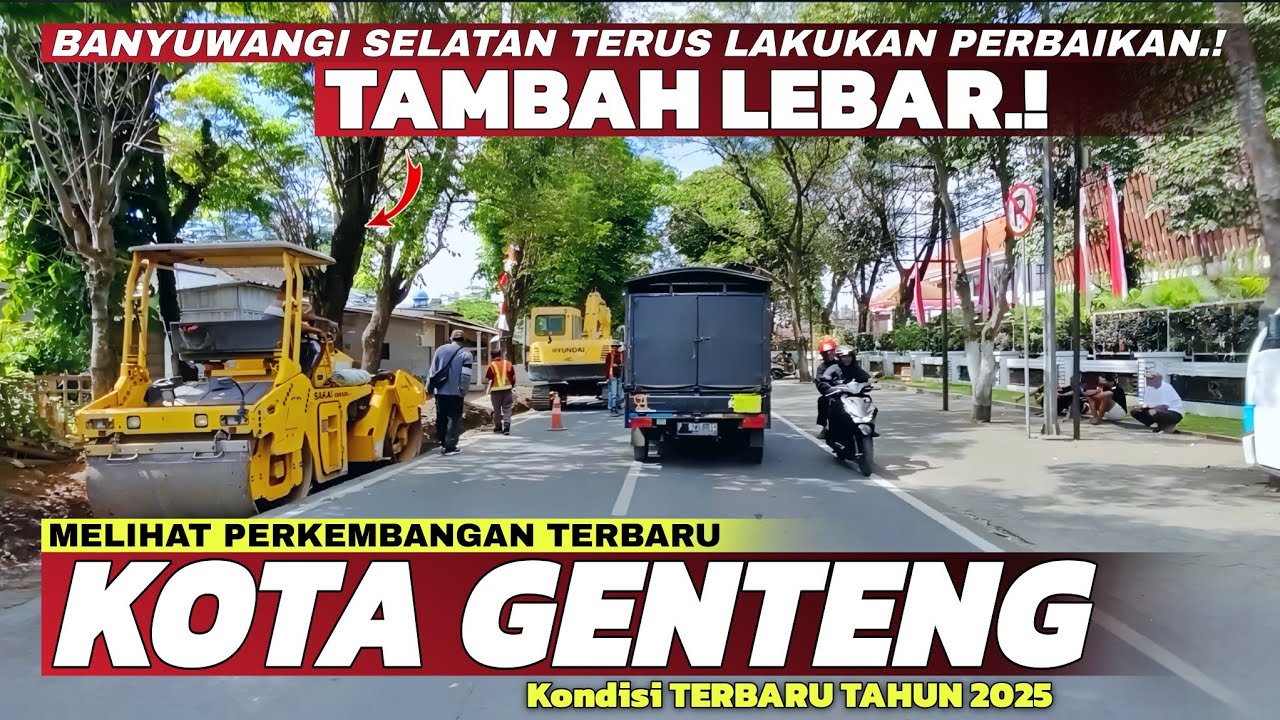 Banyuwangi Selatan Terus Lakukan Perbaikan‼️ Melihat Perkembangan Kota Genteng Terbaru 2025