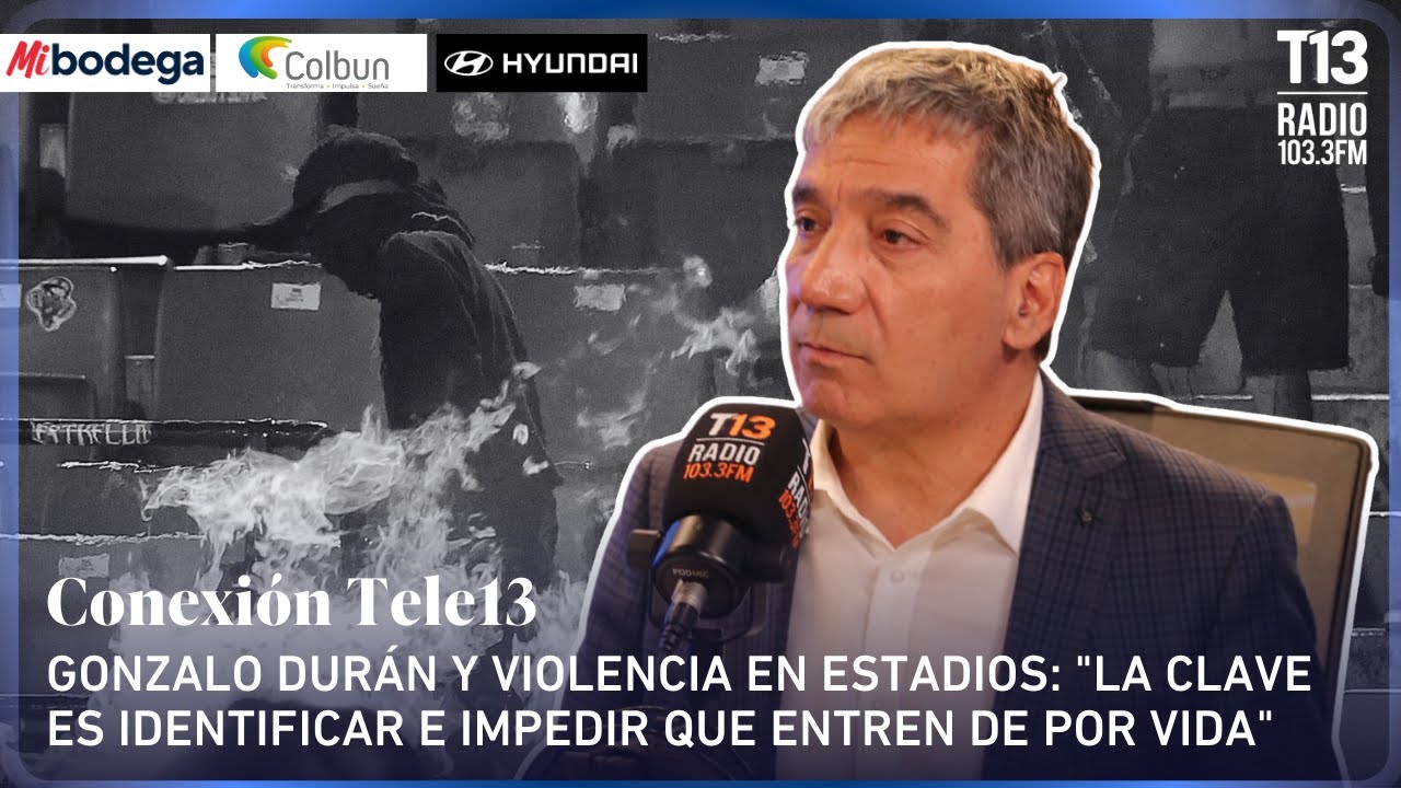 Gonzalo Durán y violencia en estadios: 