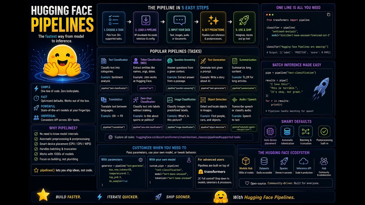 Stop Struggling with AI Inference: Hugging Face Pipelines Explained