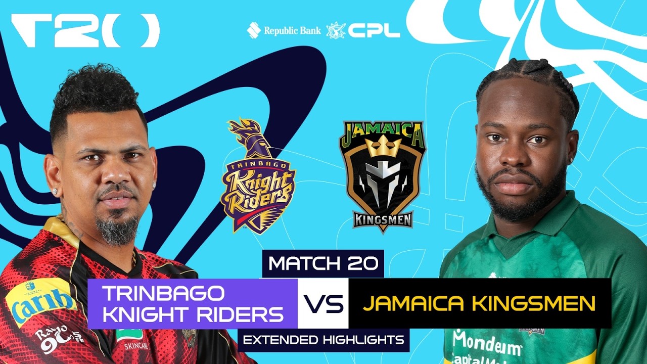 Extended Highlights | Trinbago Knight Riders vs Jamaica Kingsmen | CPL 2026