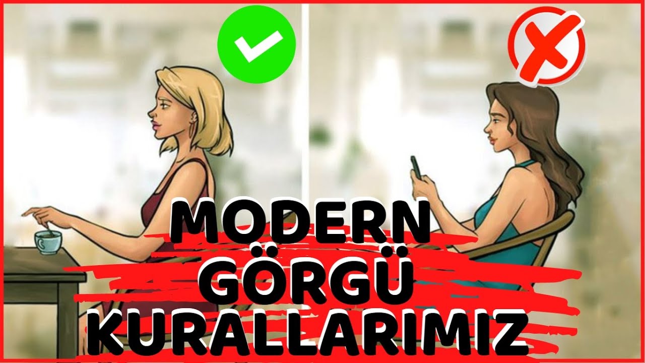 Modern G&ouml;rg&uuml; Kurallarımız | Adab-ı Muaşeret  | Zarafet ve Yaşam