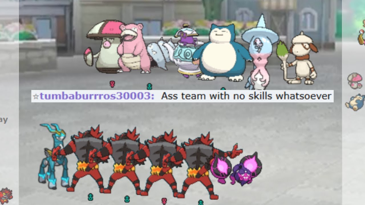WHEN YOU TROLL WITH THE MOST ANNOYING TEAM ON POKEMON SHOWDOWN!!