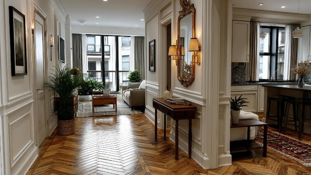 32m² Small Apartment Parisian Style & Elegant French Decor