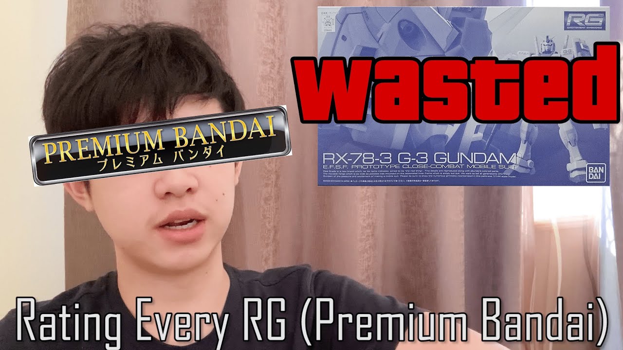 Оценка всех RG (настоящих оценок) в одном видео — часть 2 Premium Bandai