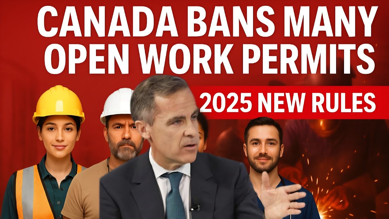 IRCC Confirms: Canada BANS Many Open Work Permits (Full Update)