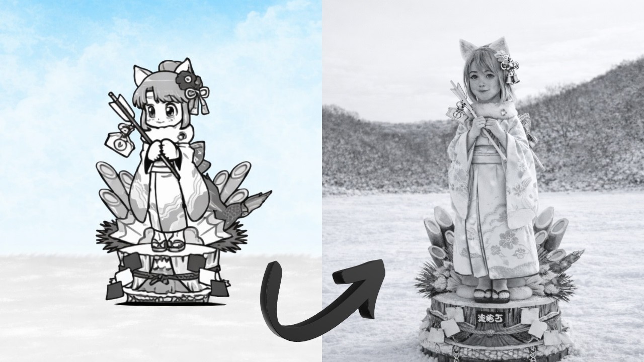 Lunar New Year Cat Units vs Enemy Units | The Battle Cats (にゃんこ大戦争) Live Action