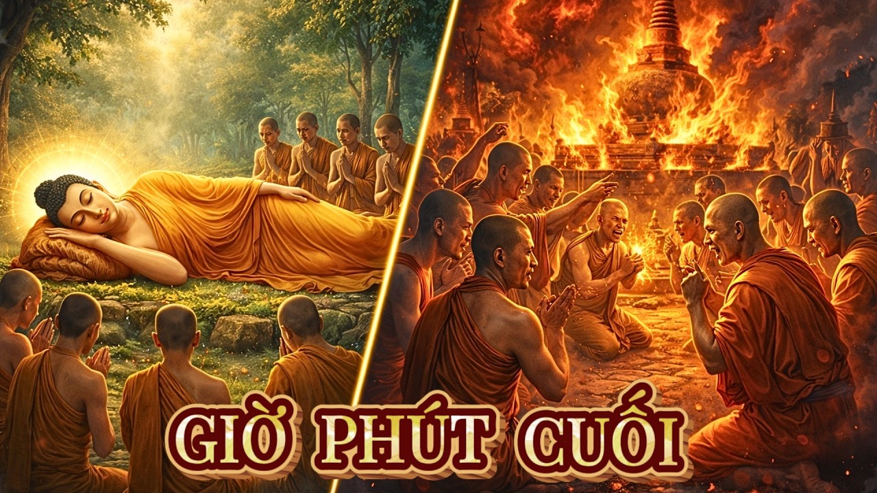 Đức Phật Nhập Niết Bàn – Cuộc Đời Đức Phật Tập Cuối | Đại Bát Niết Bàn & Xá Lợi Phật