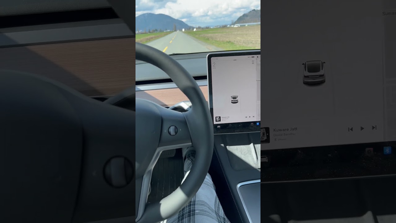 0&ndash;100 км/ч Tesla Model 3 2023 RWD (99% батареи) #shorts #tesla #teslamodel3 #model3 #acceleration
