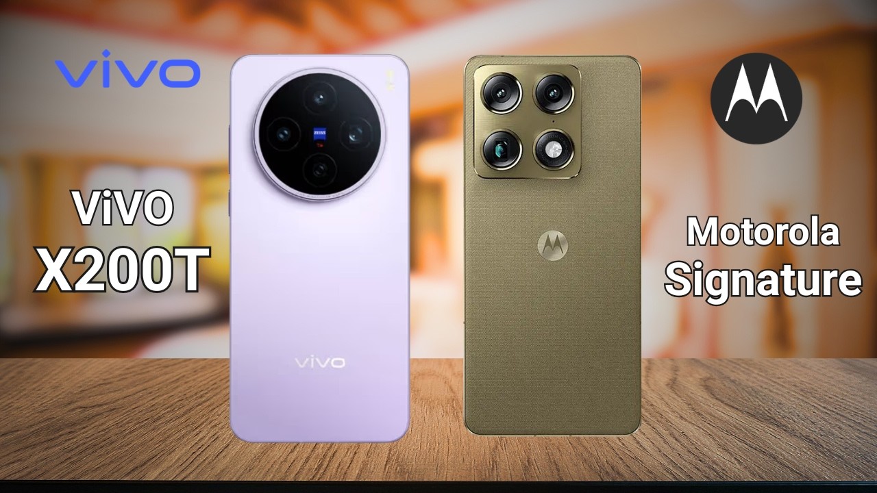 ViVO X200T VS Motorola Signature