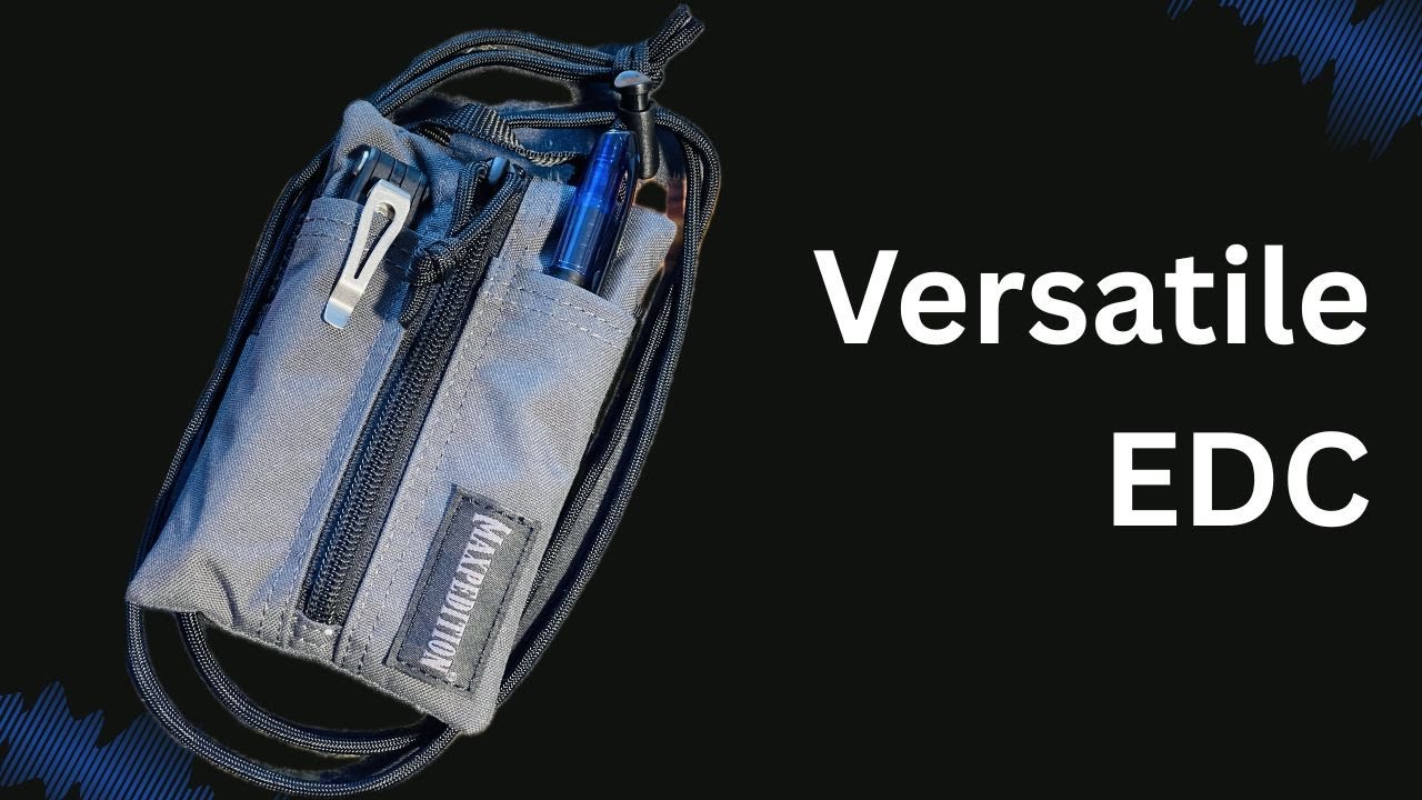 Leveling Up The Minimalist EDC - Maxpedition Platy 4x6 Impressions