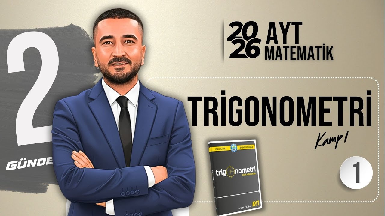 Trigonometri 1 | TRİGONOMETRİ KAMPI | 65 Günde AYT Matematik