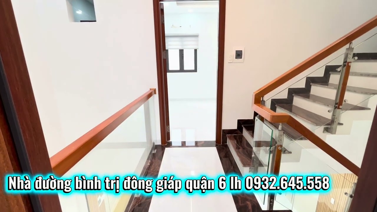 Nhà bình trị đông bình tân dt 6x12 đúc 4,5 tâng hem thông kinh doanh giá 8,7 tỷ tl lh 0932.645.558