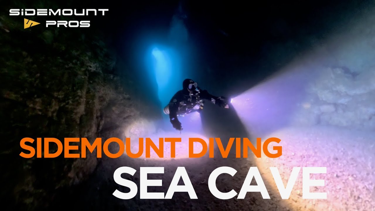 Exploring a Mysterious Underwater Sea Cave!