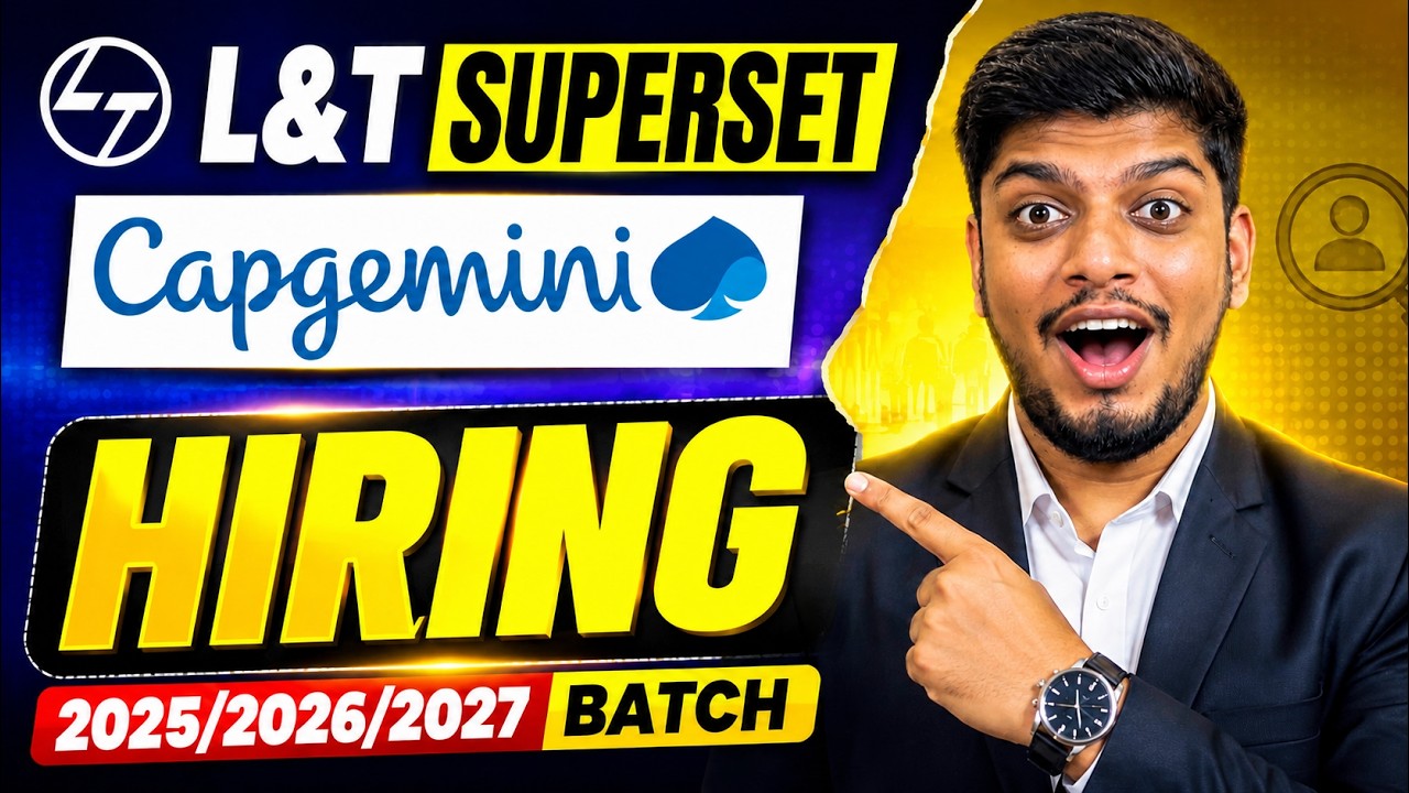 Набор в L&T Superset и Capgemini | Офлайн-кампус 2025/2026/2027 | Вакансии в крупных международны...