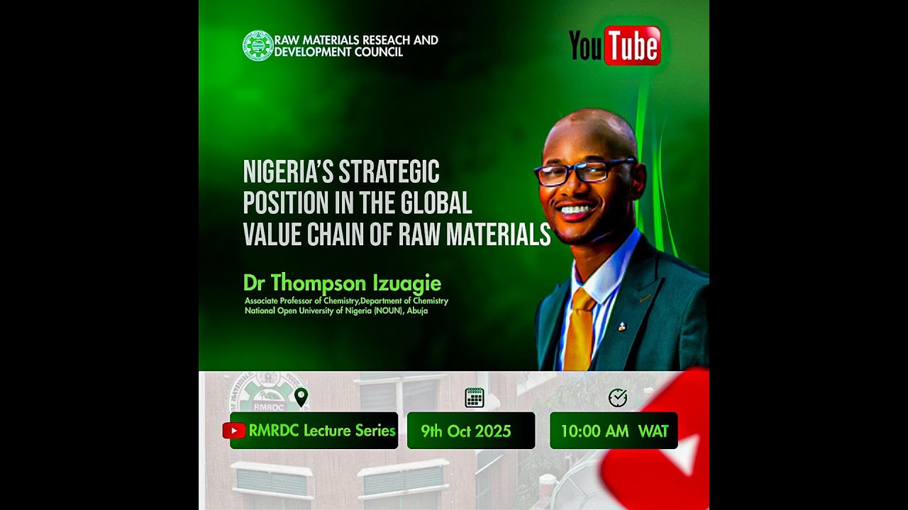 RAW MATERIALS LECTURE SERIES 5