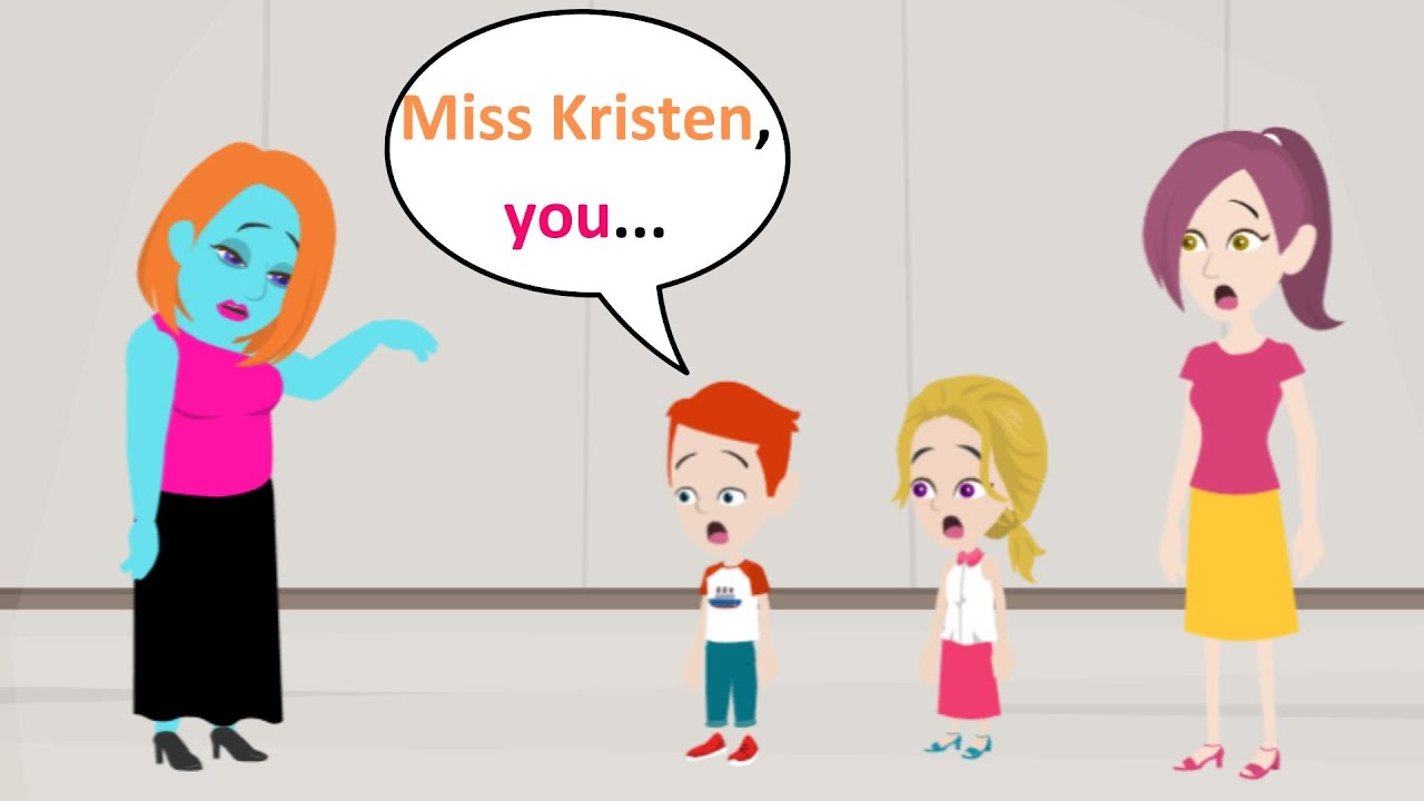 Lucas's new Principal is sick - Funny Cartoon Story - Lucas English