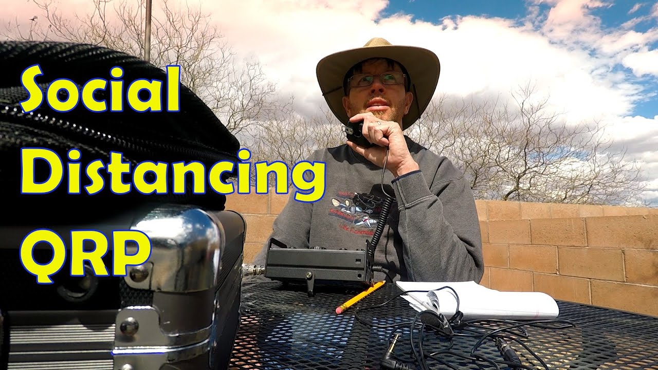 Social Distancing with QRP Ham Radio