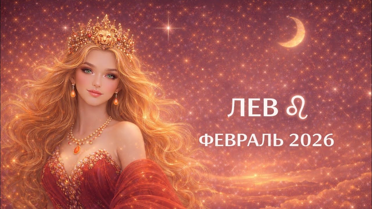 ЛЕВ ♌️ Февраль 2026 изменит тебя навсегда: Любовь, выбор, судьба