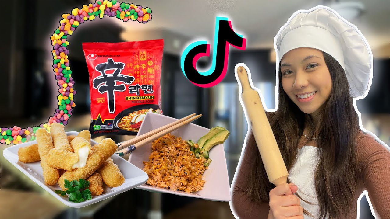 Trying TIKTOK FOOD Hacks!!