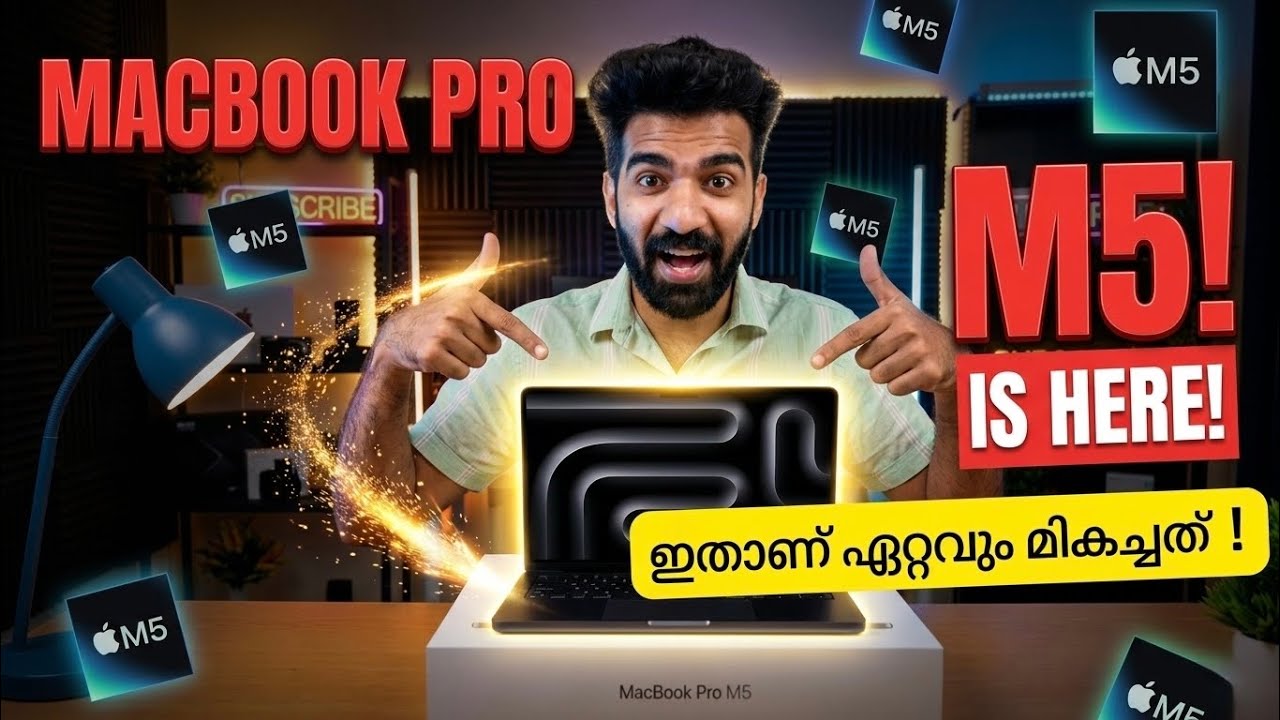 Apple MacBook Pro M5 Review: The New Tech Beast! 🚀 | Malayalam 