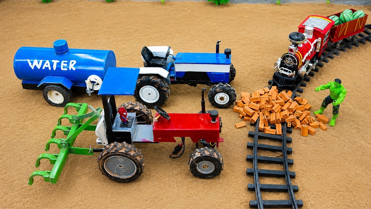mini tractor wala video | diy tractor construction machine science project #2
