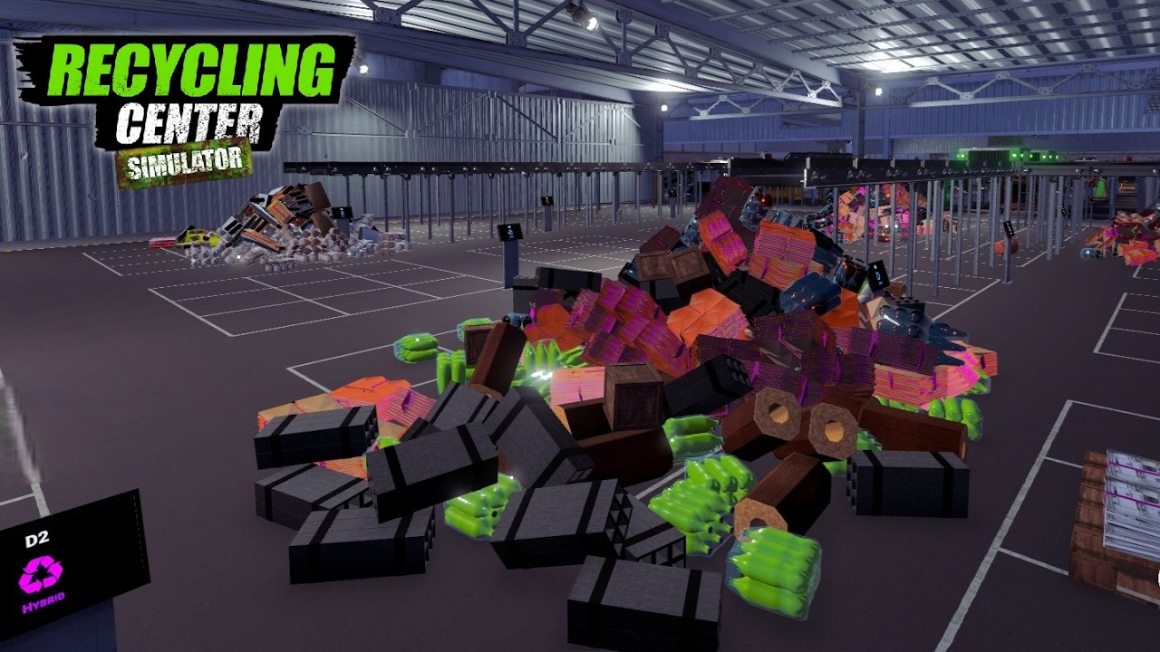 Selling Hybrid Electronic Parts For Great Cash ~ Recycling Center Simulator