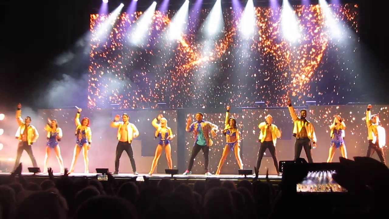 Rashad Jennings Freestyle DWTS Live Tour Hot Summer Nights