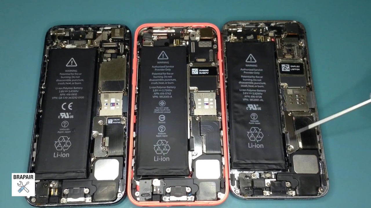 Como tirar ou trocar corretamente a bateria do iPhone 5 5C 5S