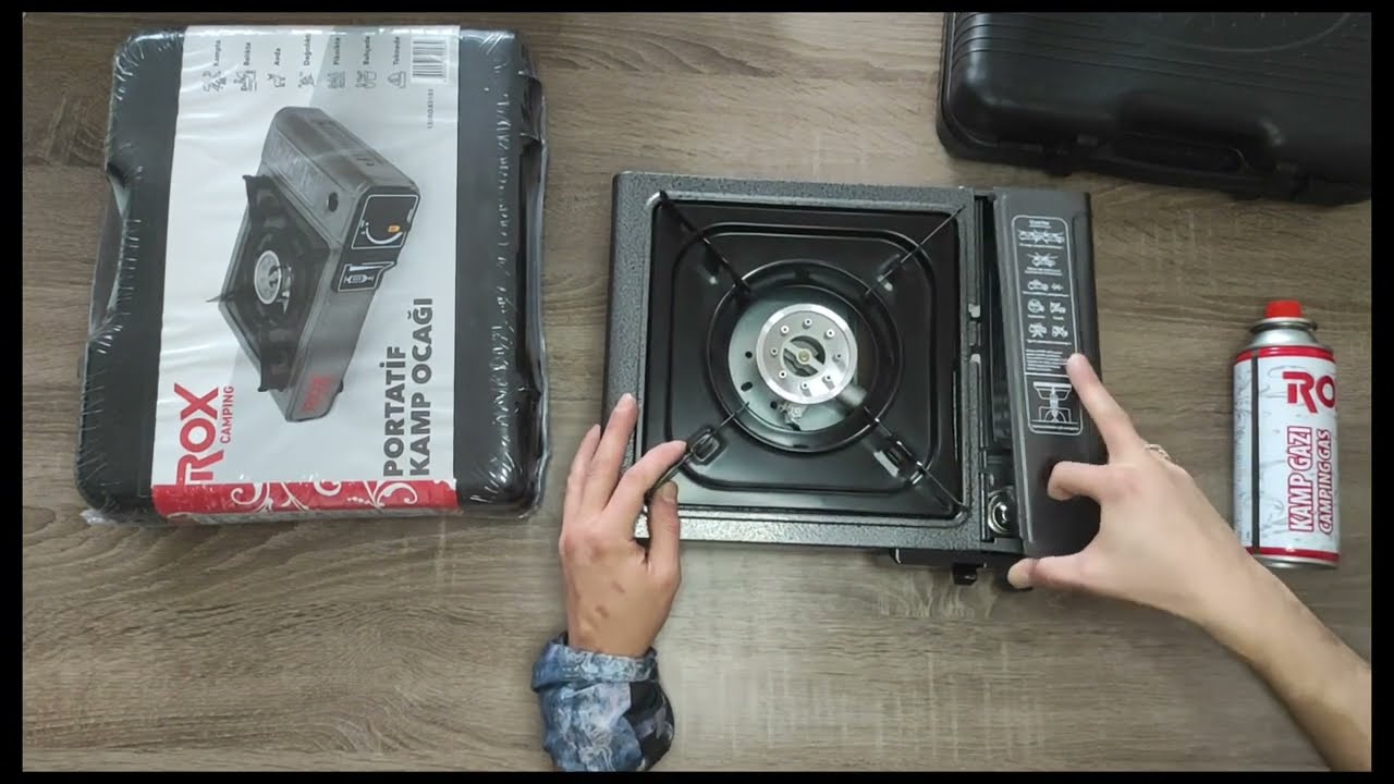 Rox Portatif Kamp Ocağı ( Ekstra Gaz Girişli) Ürün İncelemesi - Rodosto Outdoor