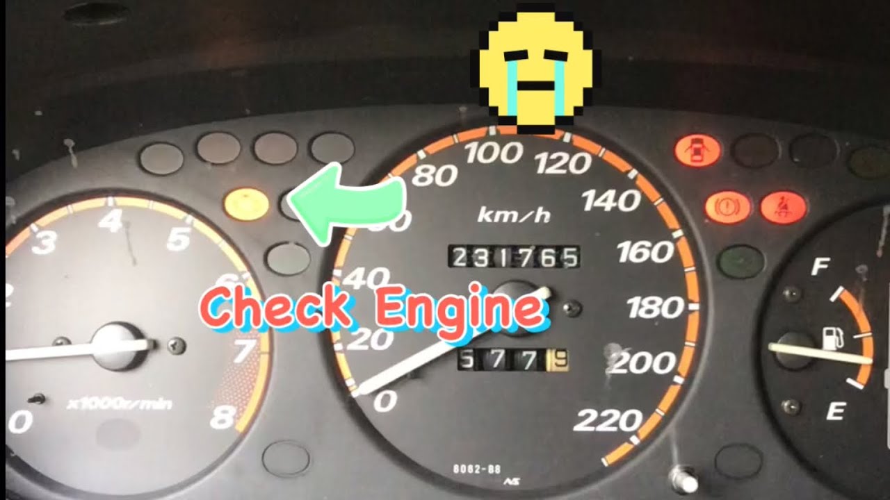 Check Engine Honda CRV 1st Gen Diagnose natin without diagnostic tool