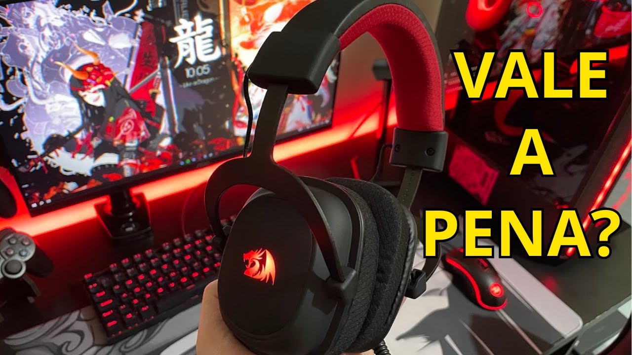 REDRAGON ZEUS PRO! VALE A PENA? UNBOXING E PRIMEIRAS IMPRESSÕES